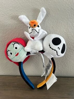 Disney Parks Nightmare Before Christmas Jack Sally Create Your Own Ears Headband